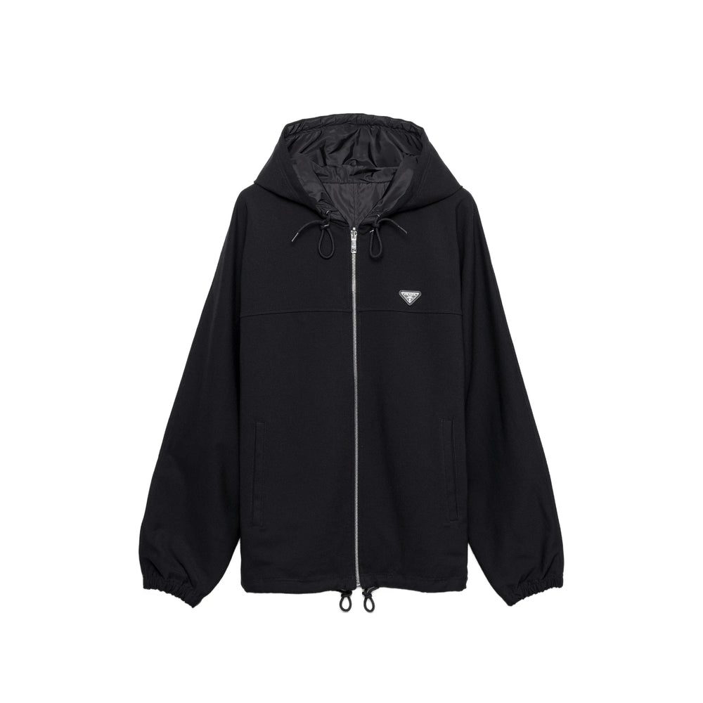 Prada Black Sweaters & Knitwear - Hoodies Men PRADA