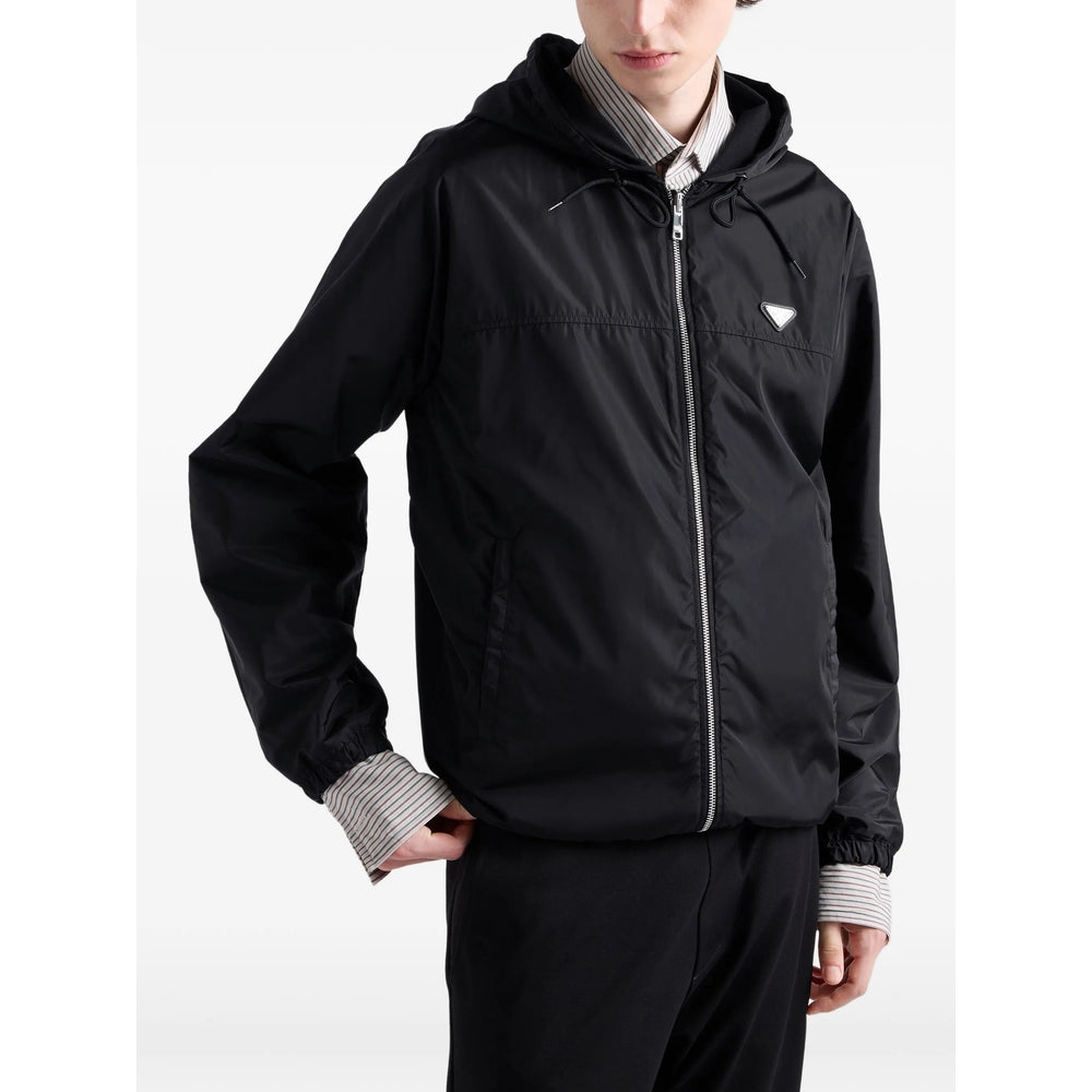 Prada Black Sweaters & Knitwear - Hoodies Men PRADA