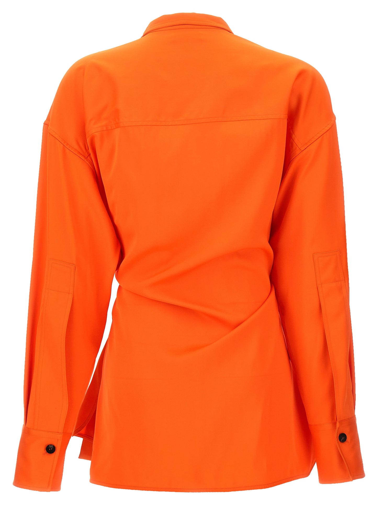 Ferragamo Women Satin Asymmetric Shirt FERRAGAMO