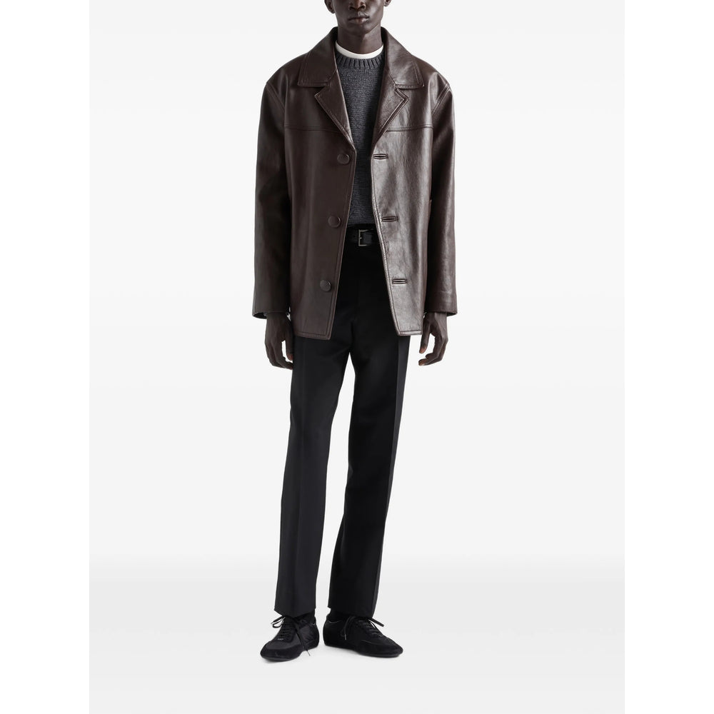 Prada Black Trousers - Tailored Trousers Men PRADA