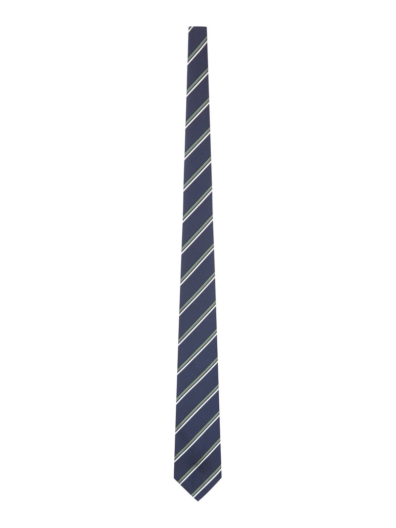 Kiton Men Diagonal Striped Tie KITON