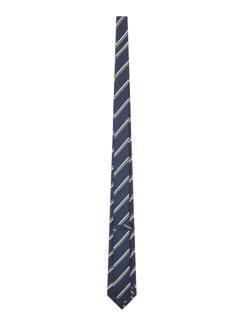 Kiton Men Diagonal Striped Tie KITON