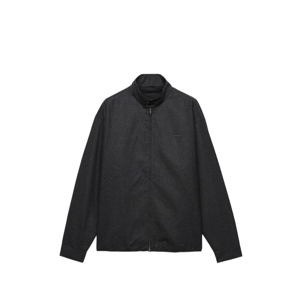 Prada Grey Jackets - Shirt Jackets Men PRADA
