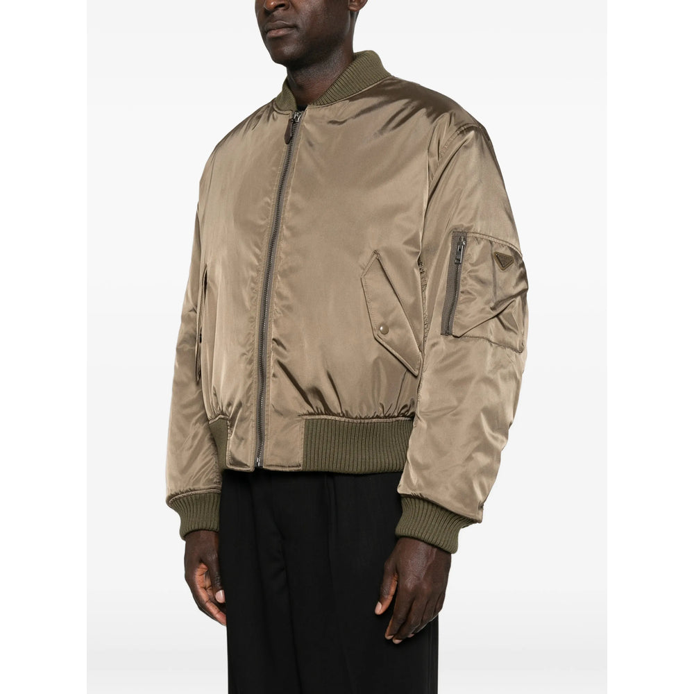 Prada Green Jackets - Bomber Jackets Men PRADA