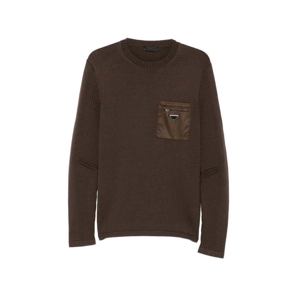 Prada Brown Sweaters & Knitwear - Jumpers Men PRADA