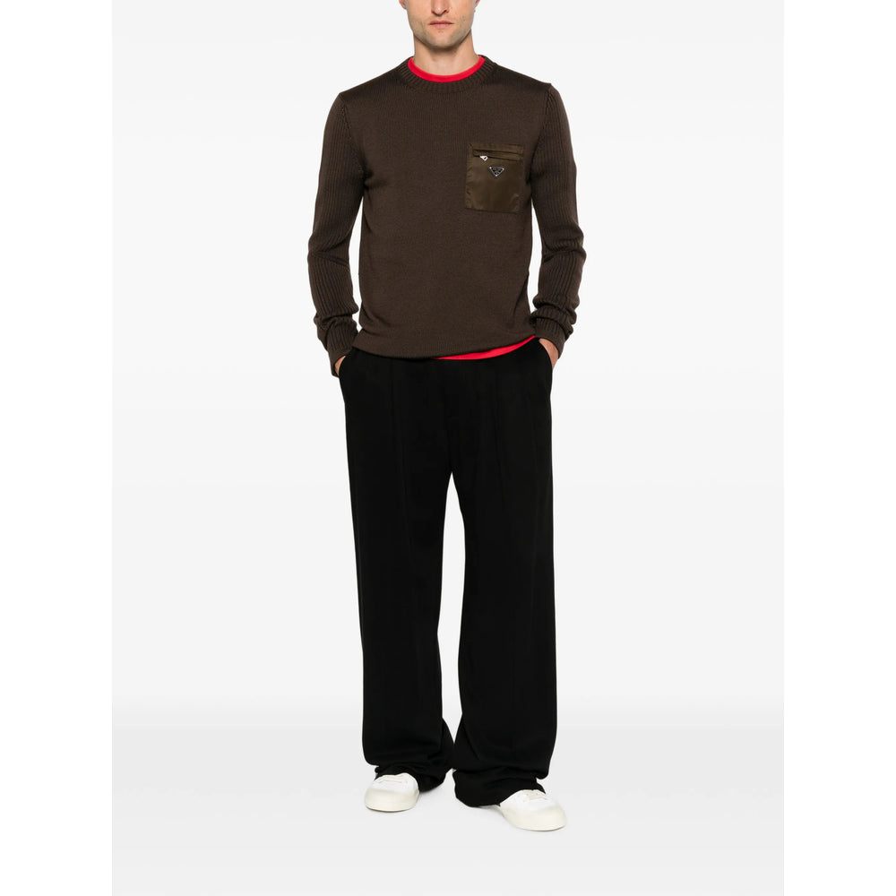 Prada Brown Sweaters & Knitwear - Jumpers Men PRADA
