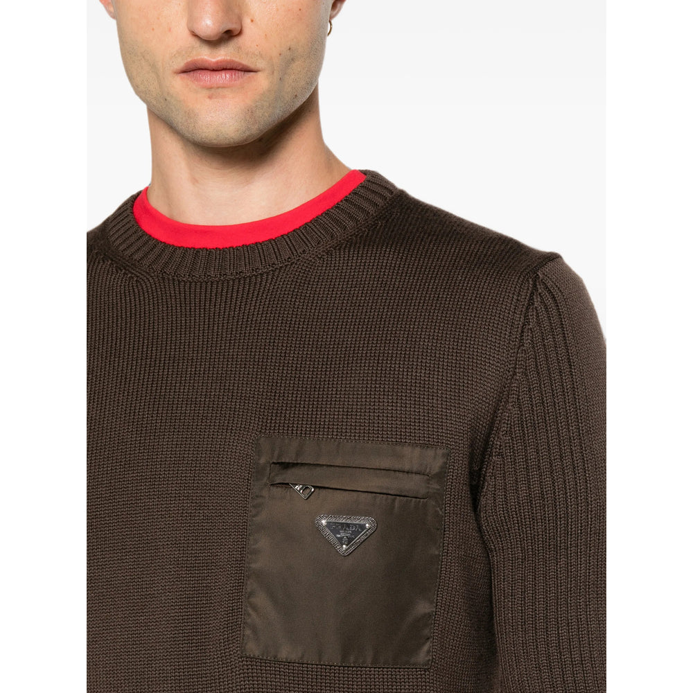 Prada Brown Sweaters & Knitwear - Jumpers Men PRADA