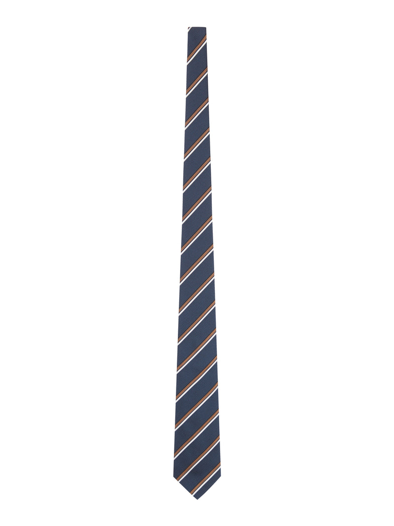 Kiton Men Diagonal Striped Tie KITON
