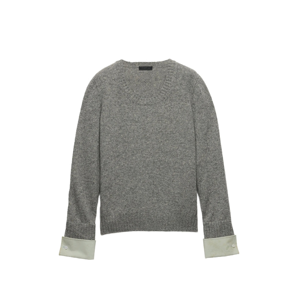Prada Grey Sweaters & Knitwear - Jumpers Men