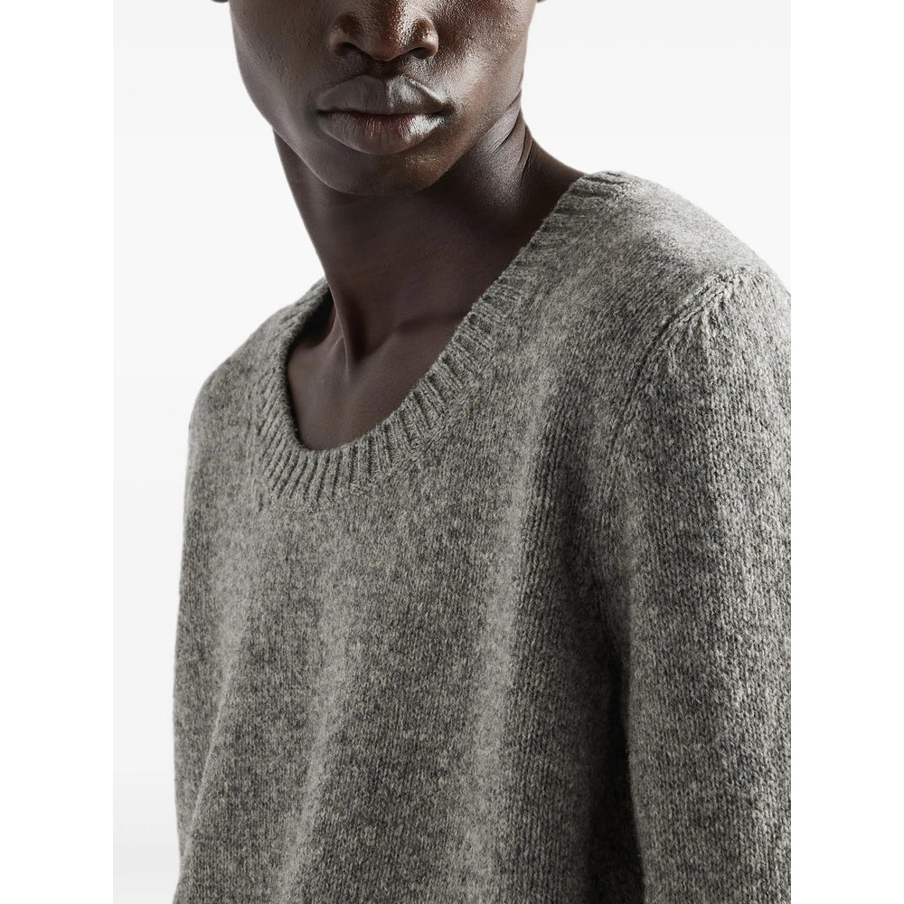 Prada Grey Sweaters & Knitwear - Jumpers Men