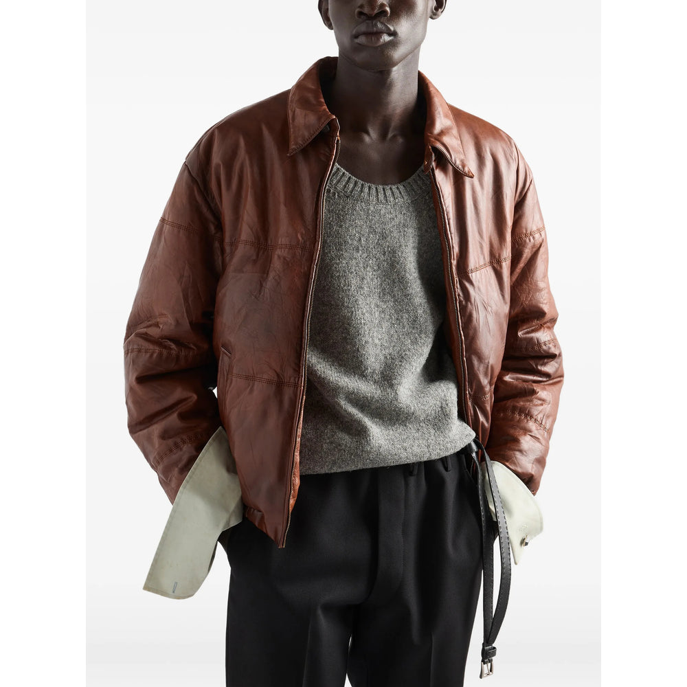 Prada Grey Sweaters & Knitwear - Jumpers Men