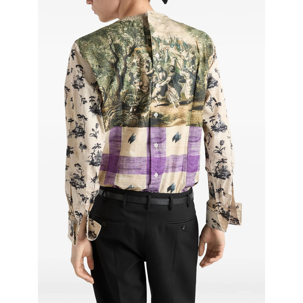 Prada Neutrals Shirts Men PRADA