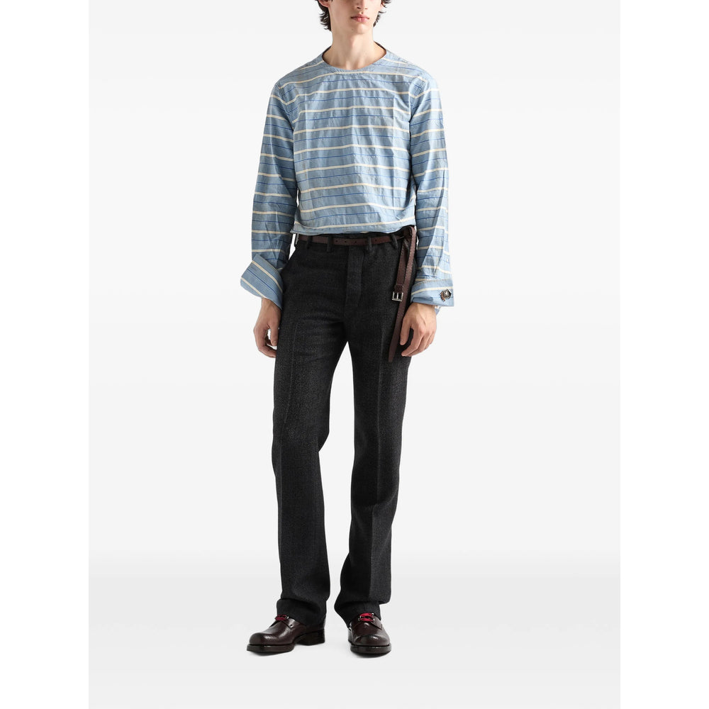 Prada Blue Shirts Men PRADA