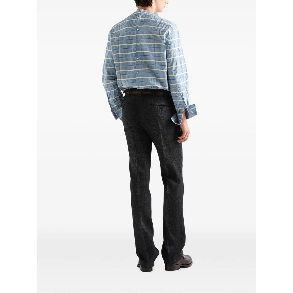 Prada Blue Shirts Men PRADA