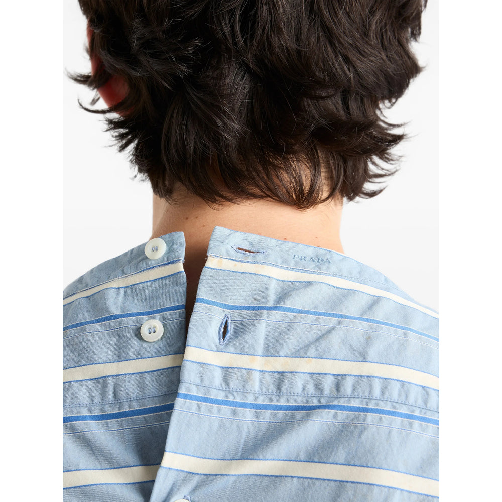 Prada Blue Shirts Men PRADA