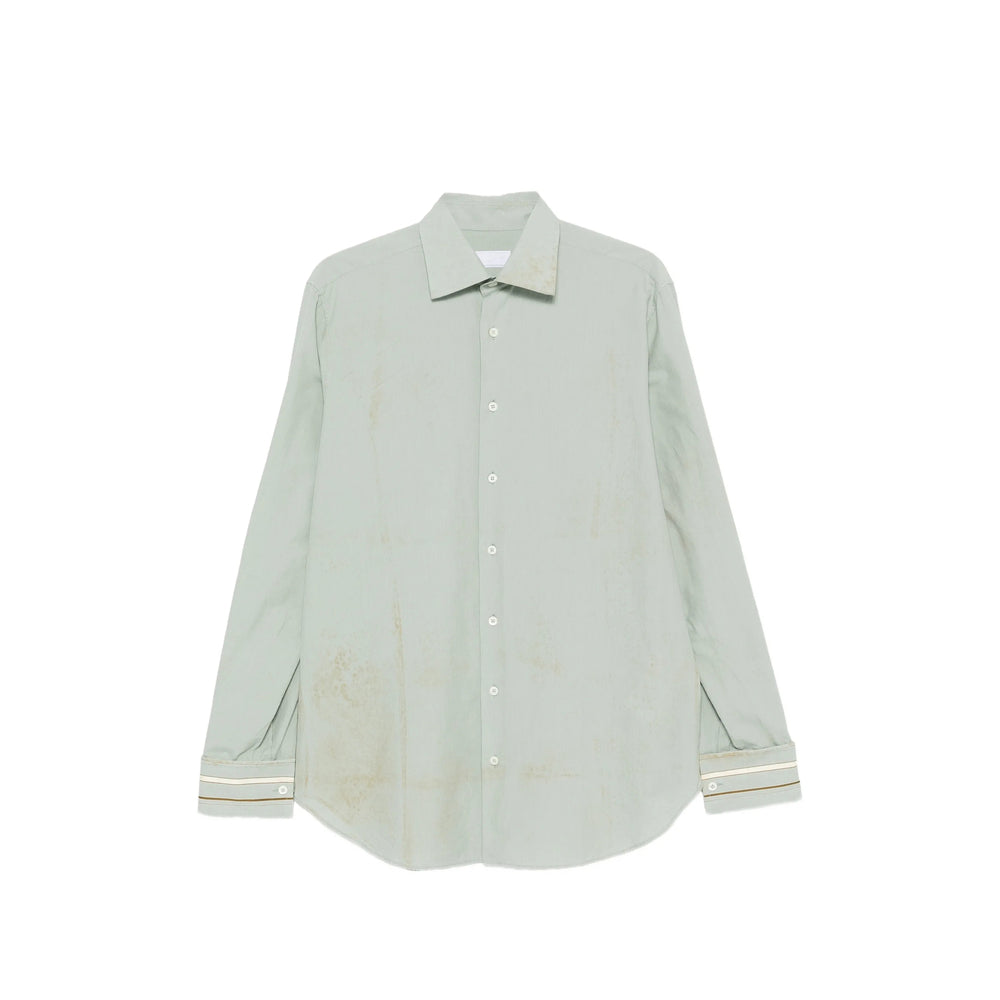 Prada Green Shirts Men PRADA
