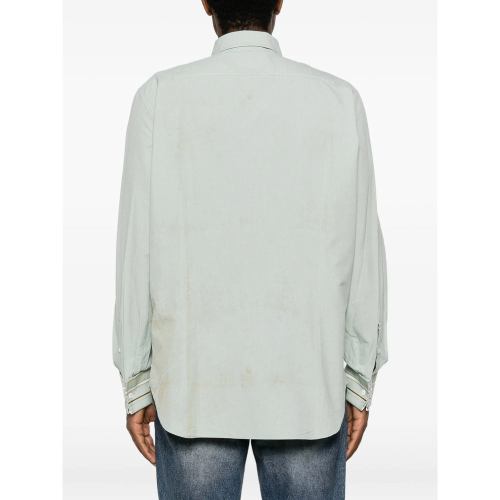 Prada Green Shirts Men PRADA
