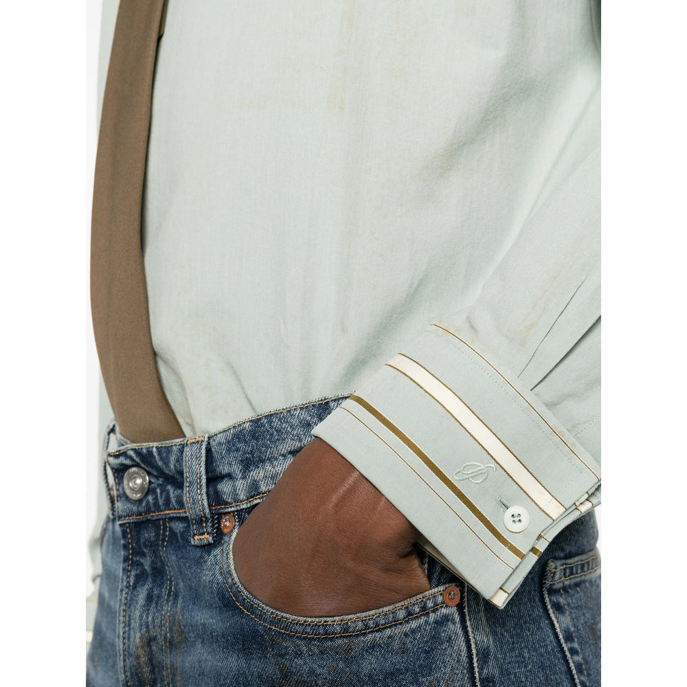 Prada Green Shirts Men PRADA