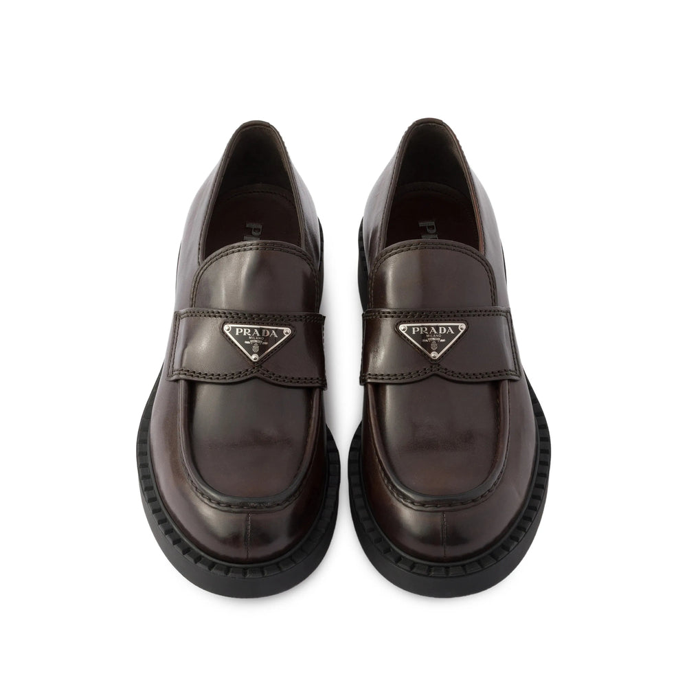 Prada Brown Loafers Men PRADA