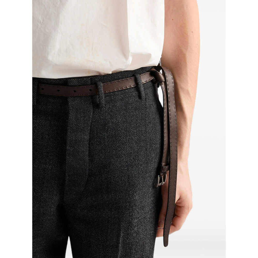 Prada Brown Belts Men PRADA