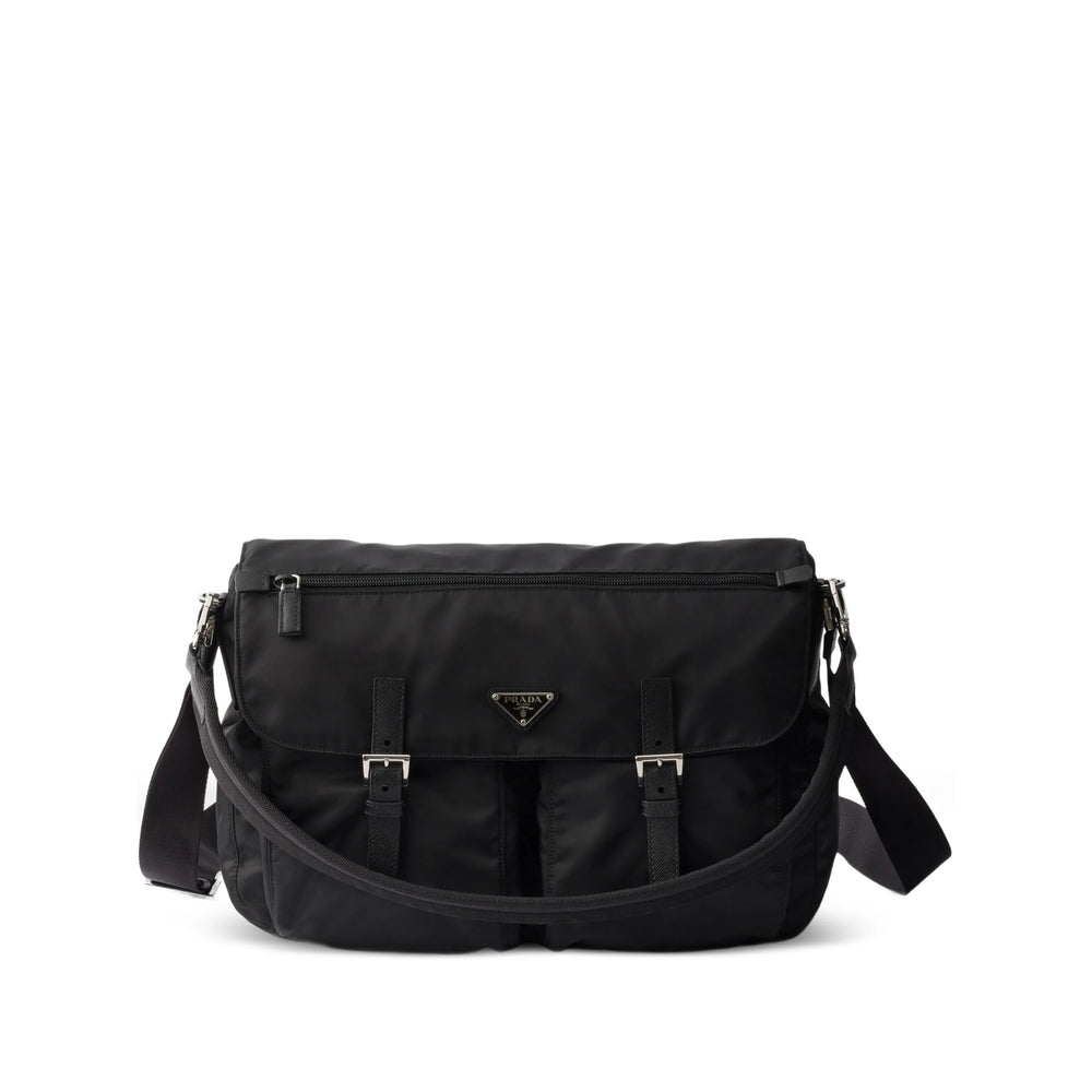 Prada Black Shoulder Bags Men PRADA