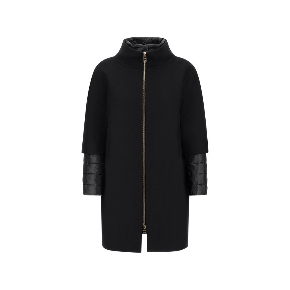Herno Black Coats - Oversized Coats Women HERNO