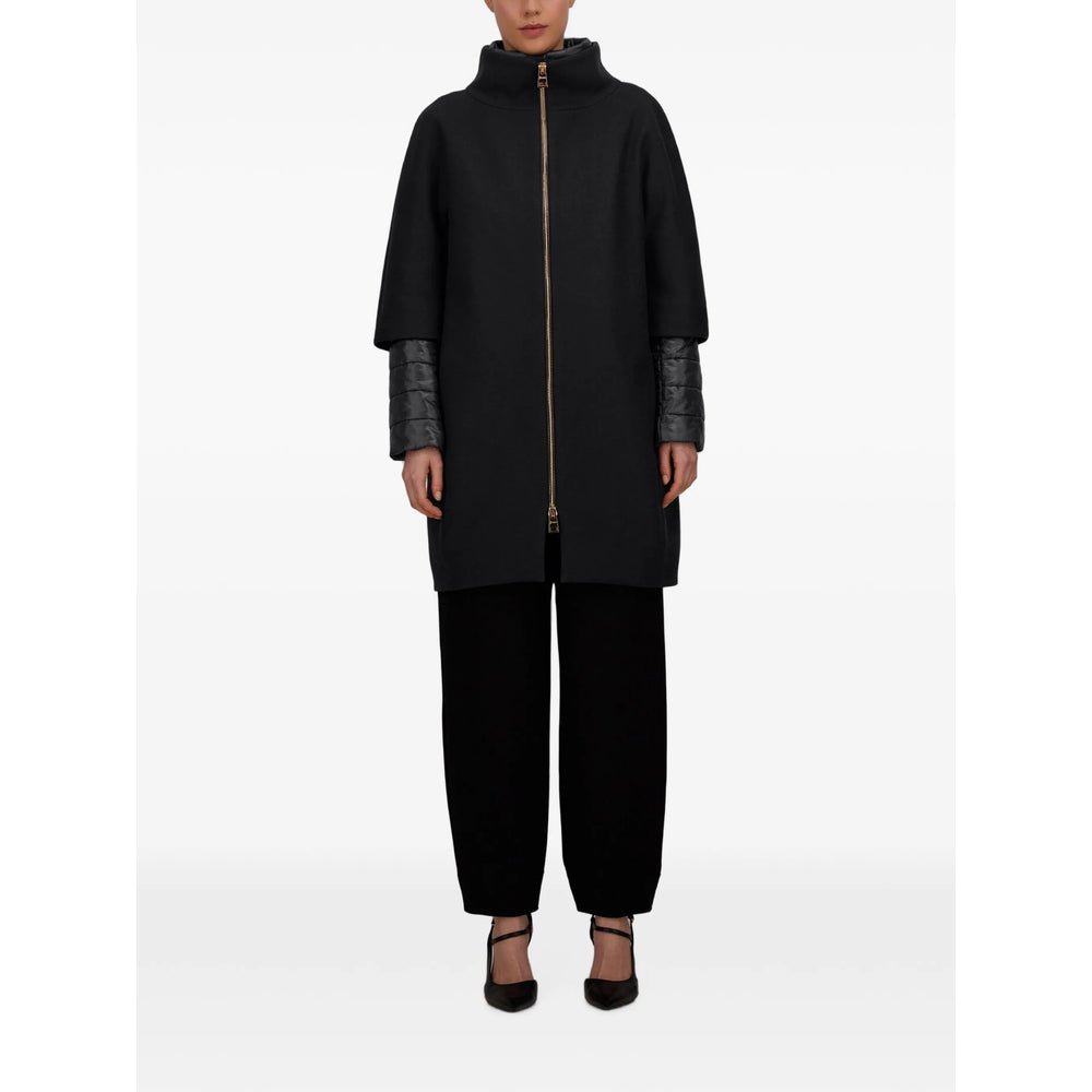 Herno Black Coats - Oversized Coats Women HERNO