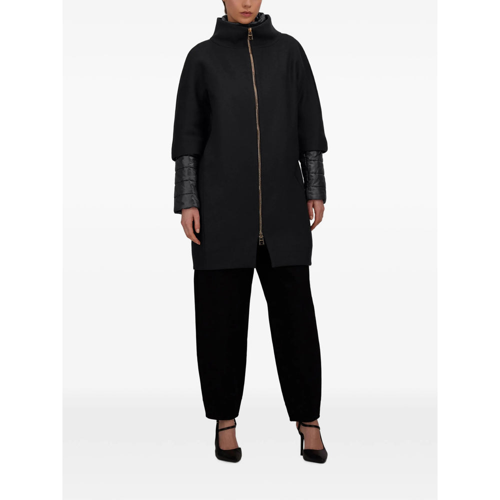 Herno Black Coats - Oversized Coats Women HERNO