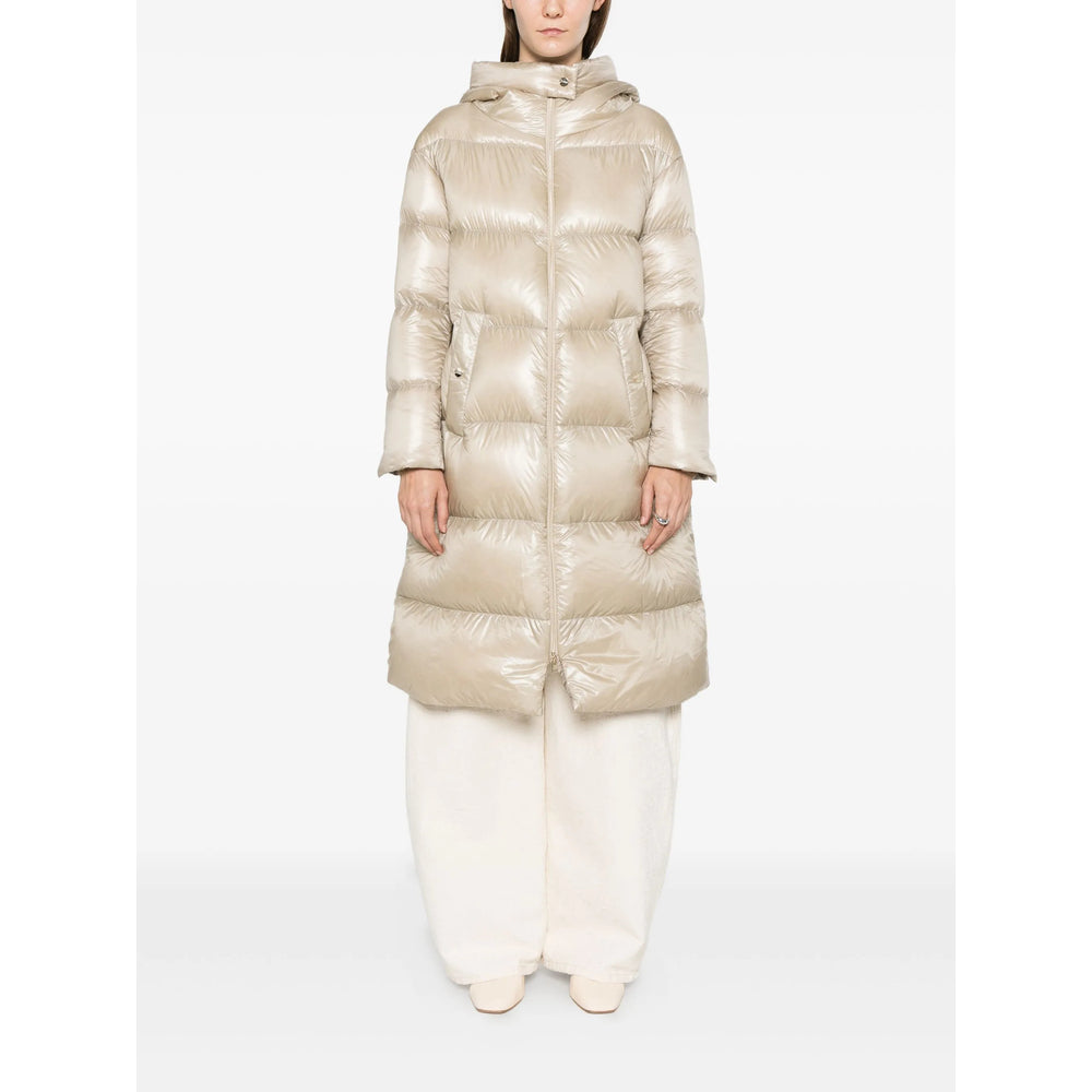 Herno Neutrals Coats - Parka Coats Women HERNO