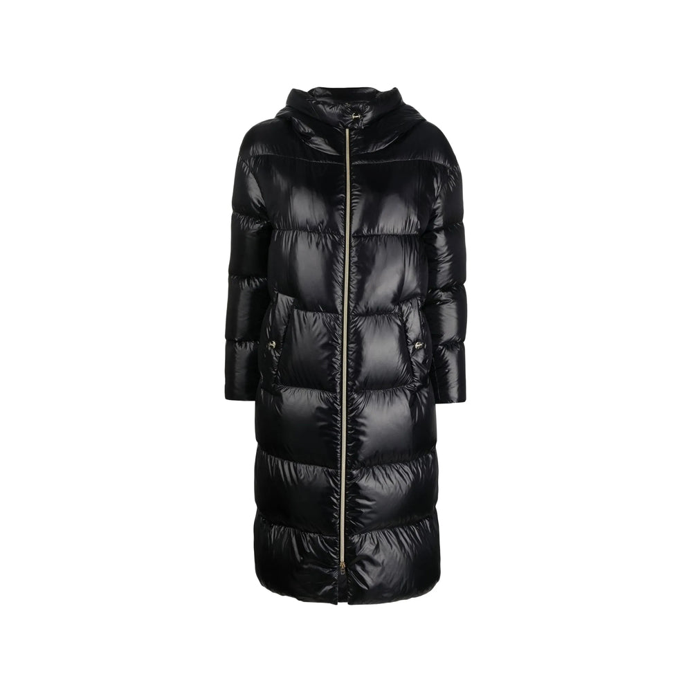 Herno Black Coats - Parka Coats Women HERNO