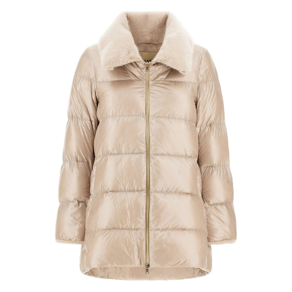 Herno Neutrals Jackets - Puffer Jackets Women HERNO