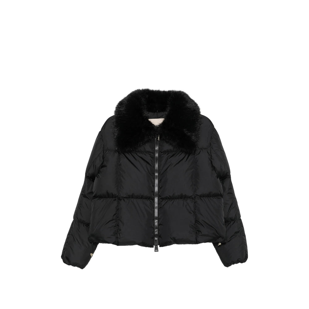 Herno Black Jackets - Puffer Jackets Women HERNO