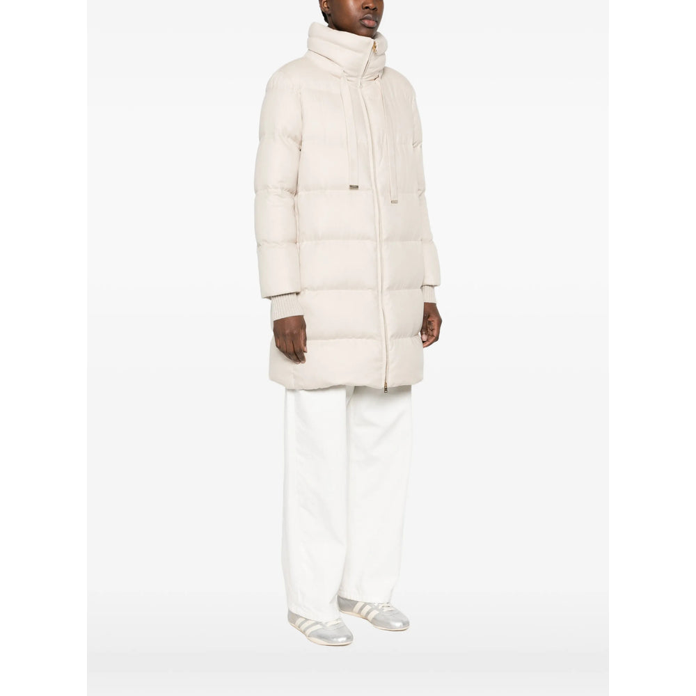 Herno Neutrals Coats - Single Breasted Coats Women HERNO