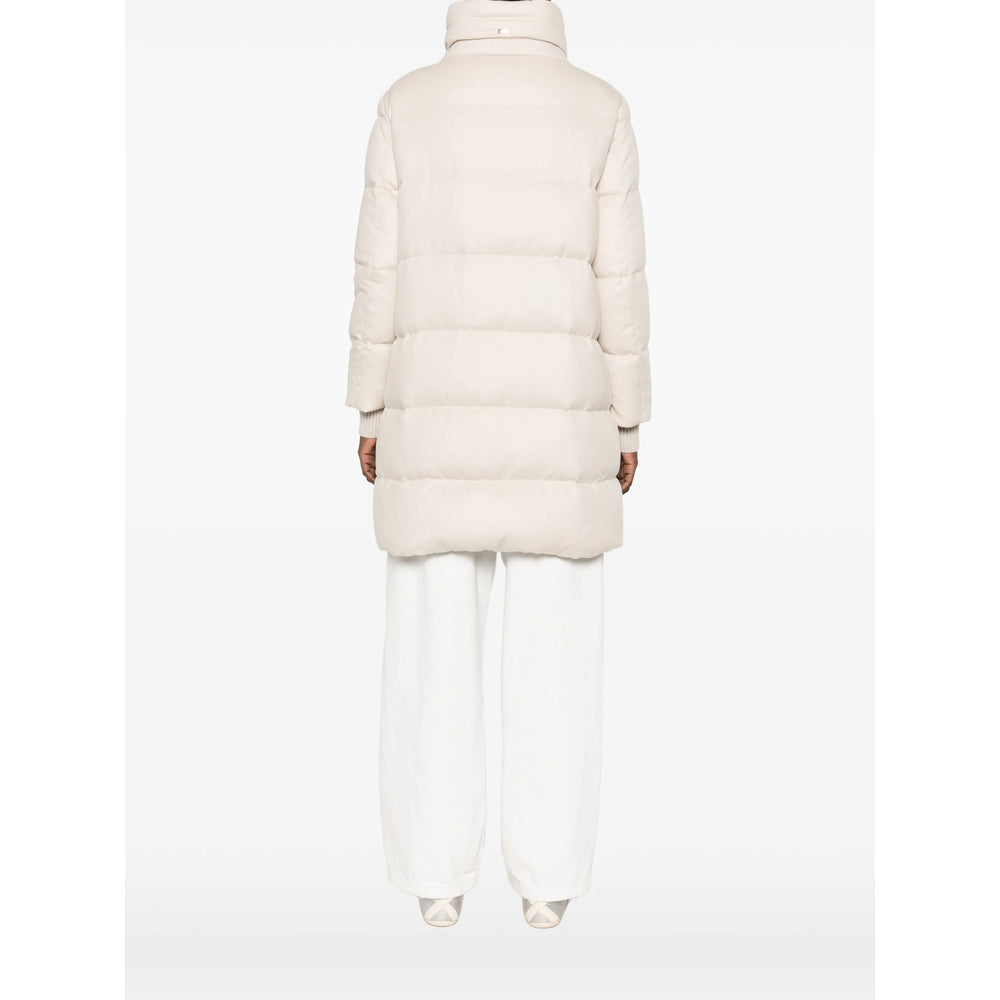 Herno Neutrals Coats - Single Breasted Coats Women HERNO