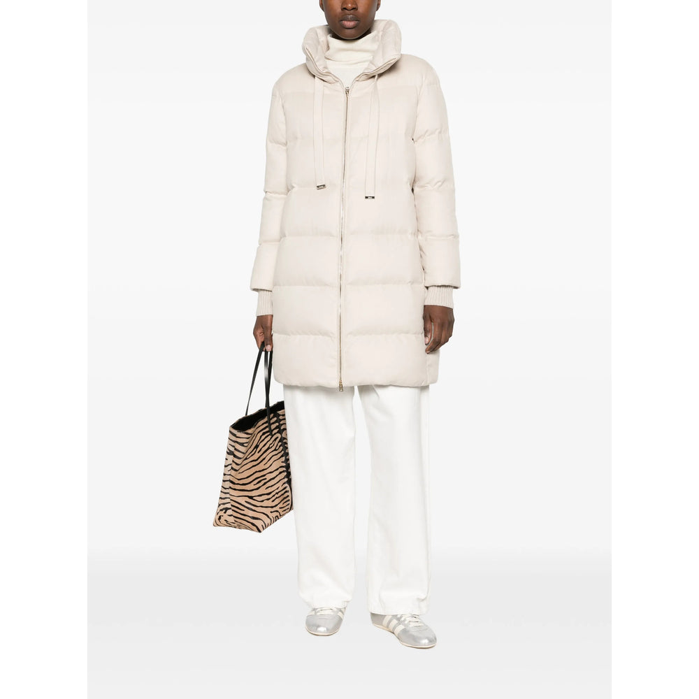 Herno Neutrals Coats - Single Breasted Coats Women HERNO