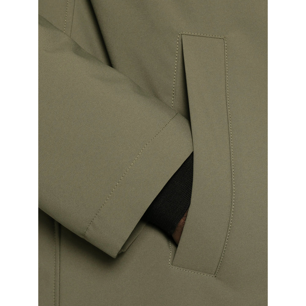 Herno Green Coats - Parkas Men HERNO