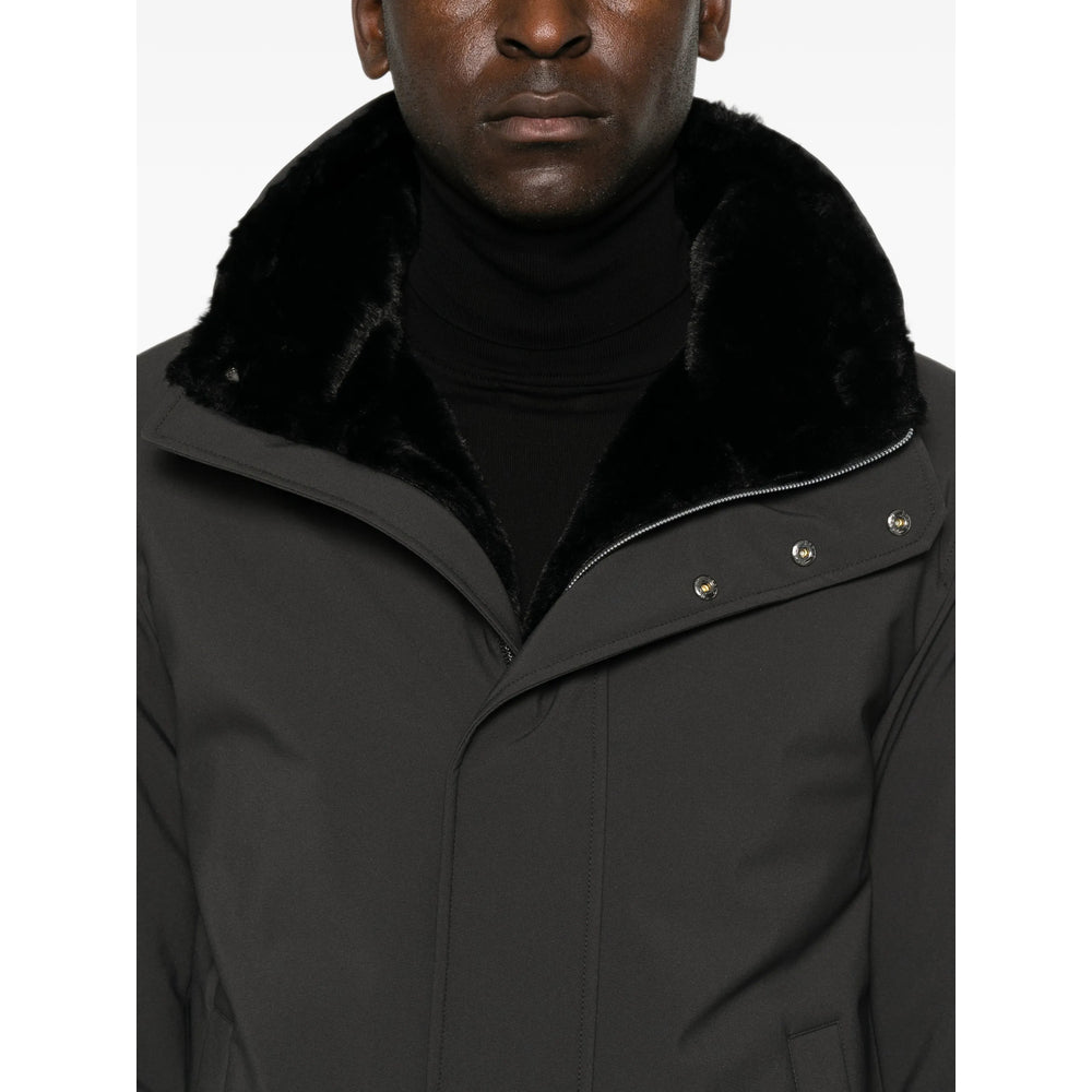 Herno Grey Coats - Parkas Men HERNO