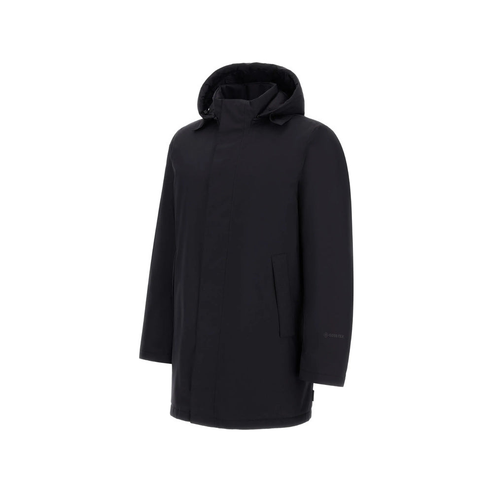 Herno Black Coats - Single Breasted Coats Men HERNO