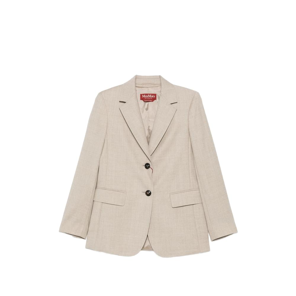 Max Mara Studio Neutrals Jackets - Blazers Women MAX MARA STUDIO