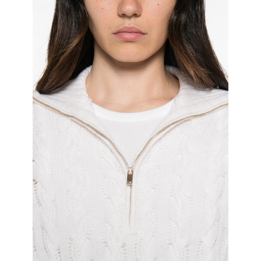 Max Mara Studio White Knitwear - Jumpers Women MAX MARA STUDIO