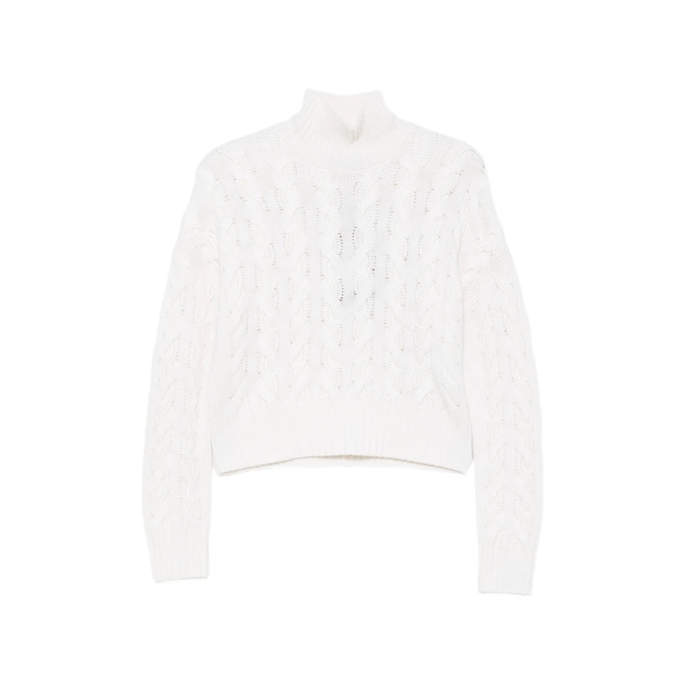 Max Mara Studio White Knitwear - Jumpers Women MAX MARA STUDIO