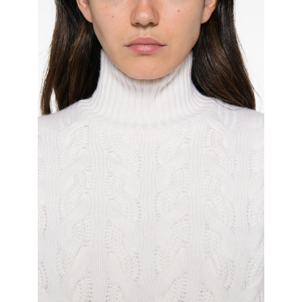 Max Mara Studio White Knitwear - Jumpers Women MAX MARA STUDIO