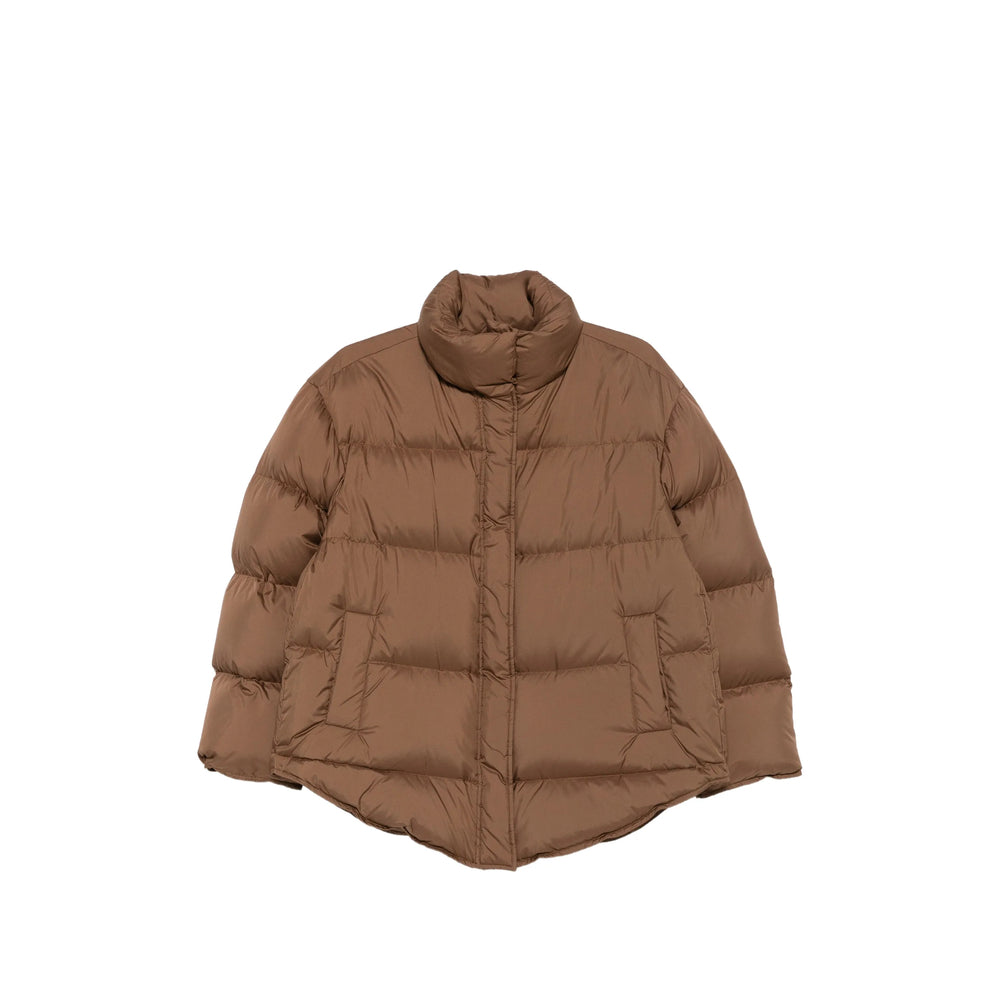Max Mara Studio Brown Jackets - Puffer Jackets Women MAX MARA STUDIO
