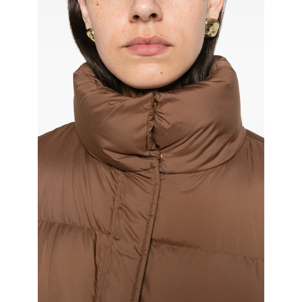 Max Mara Studio Brown Jackets - Puffer Jackets Women MAX MARA STUDIO