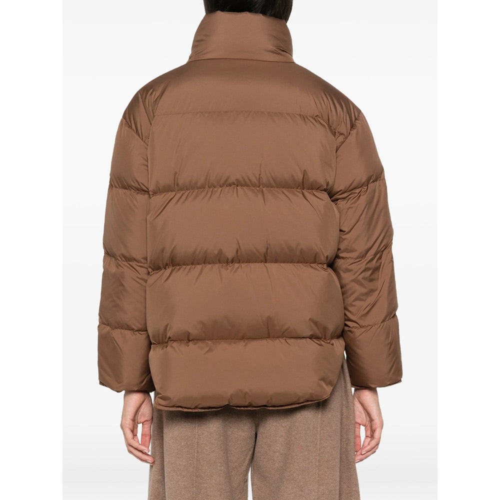 Max Mara Studio Brown Jackets - Puffer Jackets Women MAX MARA STUDIO