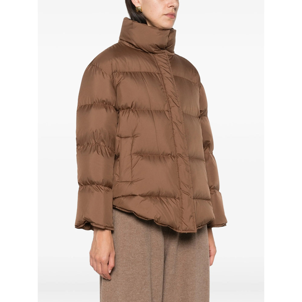 Max Mara Studio Brown Jackets - Puffer Jackets Women MAX MARA STUDIO
