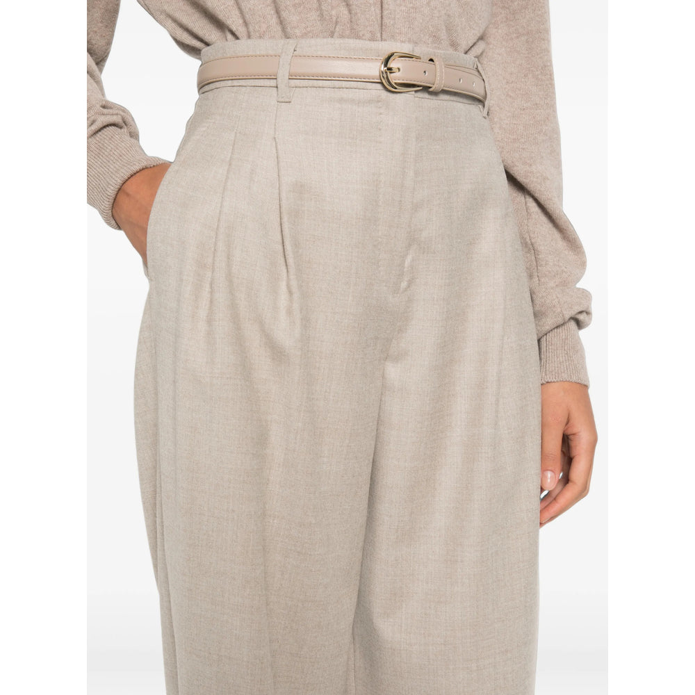 Max Mara Studio Neutrals Trousers - Tailored Trousers Women MAX MARA STUDIO