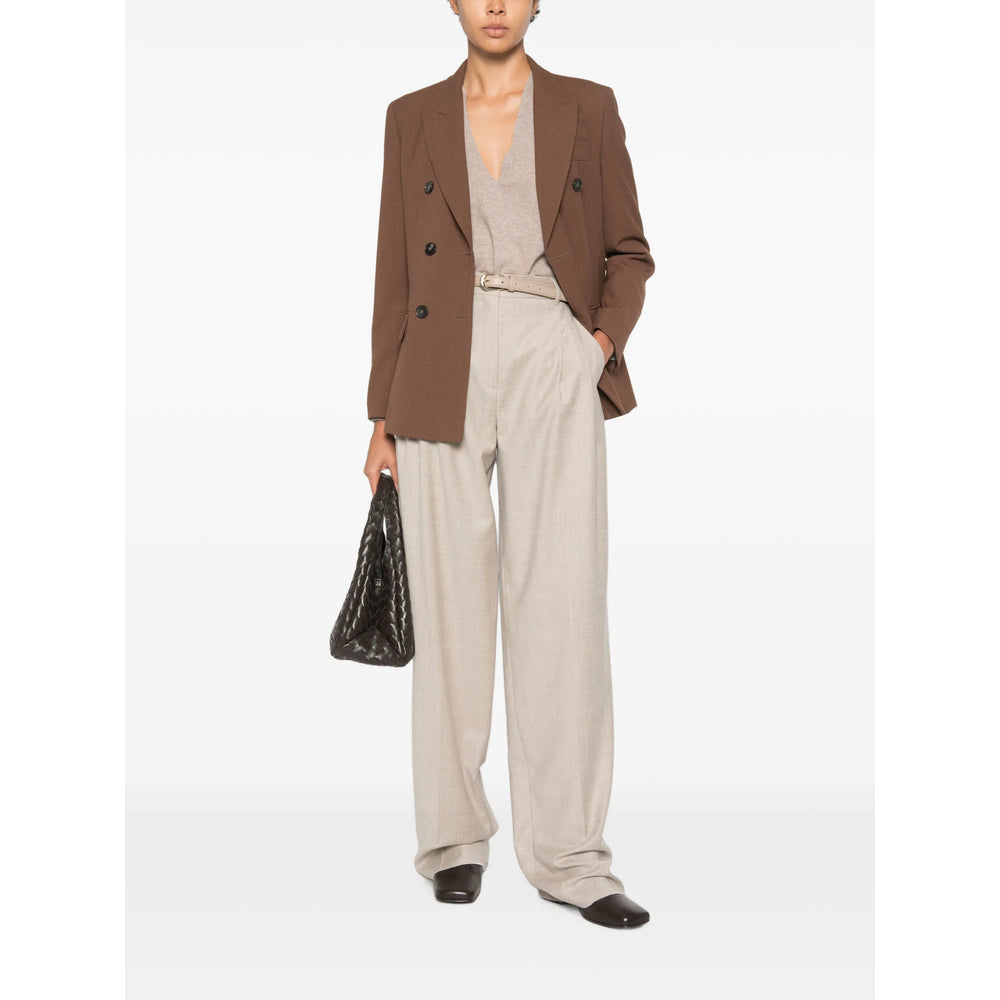 Max Mara Studio Neutrals Trousers - Tailored Trousers Women MAX MARA STUDIO