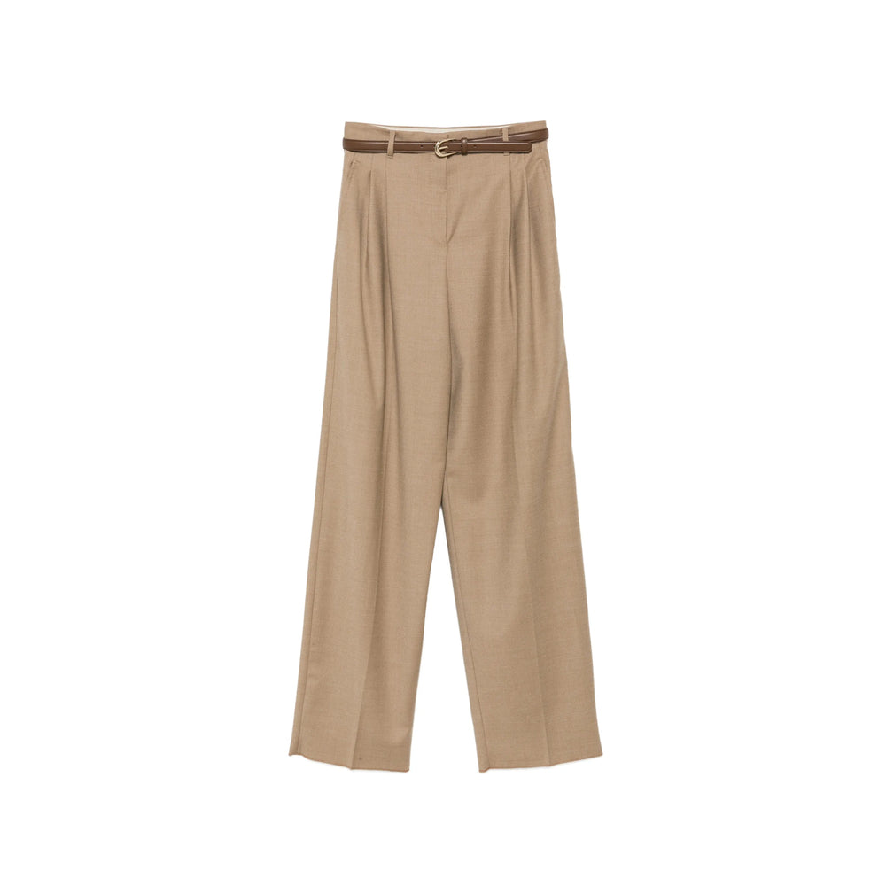 Max Mara Studio Neutrals Trousers - Palazzo Pants Women MAX MARA STUDIO