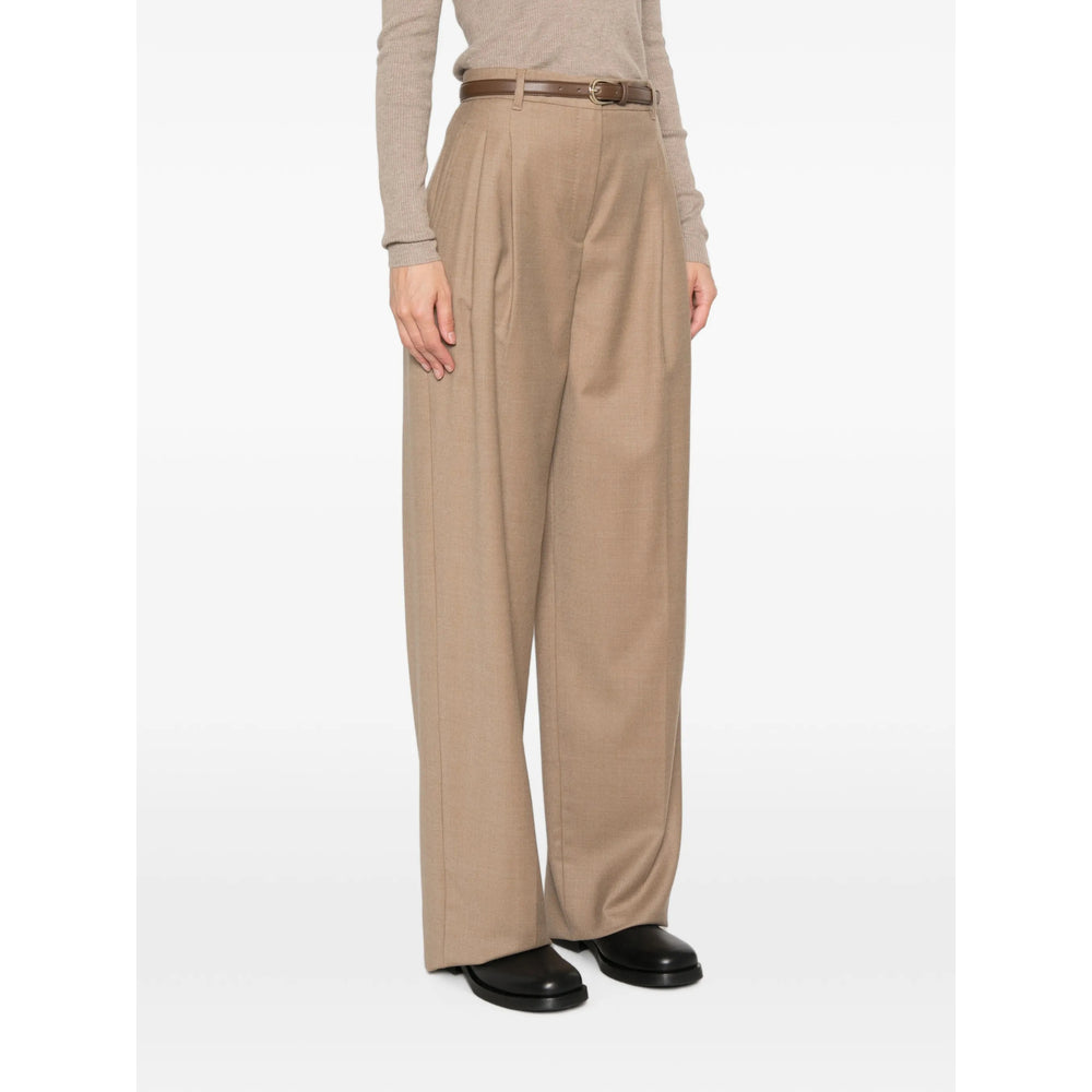 Max Mara Studio Neutrals Trousers - Palazzo Pants Women MAX MARA STUDIO